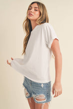Load image into Gallery viewer, Mali Tee Short Sleeve Top: Teal/Green
