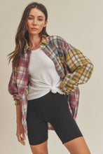 Load image into Gallery viewer, Noelle Flannel Shirt: Oat
