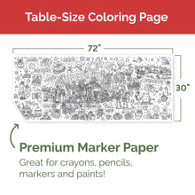 Load image into Gallery viewer, Giant Coloring Holiday Bundle: Thanksgiving &amp; Christmas: Pick Your Design
