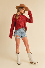 Load image into Gallery viewer, Red Knit Sweater
