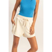 Load image into Gallery viewer, Elasticized Waist Loose Shorts: APRICOT
