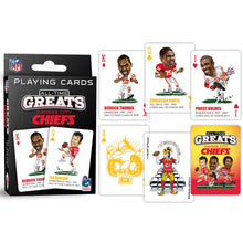 Load image into Gallery viewer, Kansas City Chiefs All-Time Greats Playing Cards
