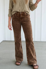 Load image into Gallery viewer, LAS Corduroy Solid Pocket Straight Pants (S-XL): Camel / M
