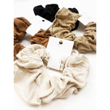 Load image into Gallery viewer, The Perfect Suede Neutral Color Scrunchie: MIX COLOR / ONE(12)

