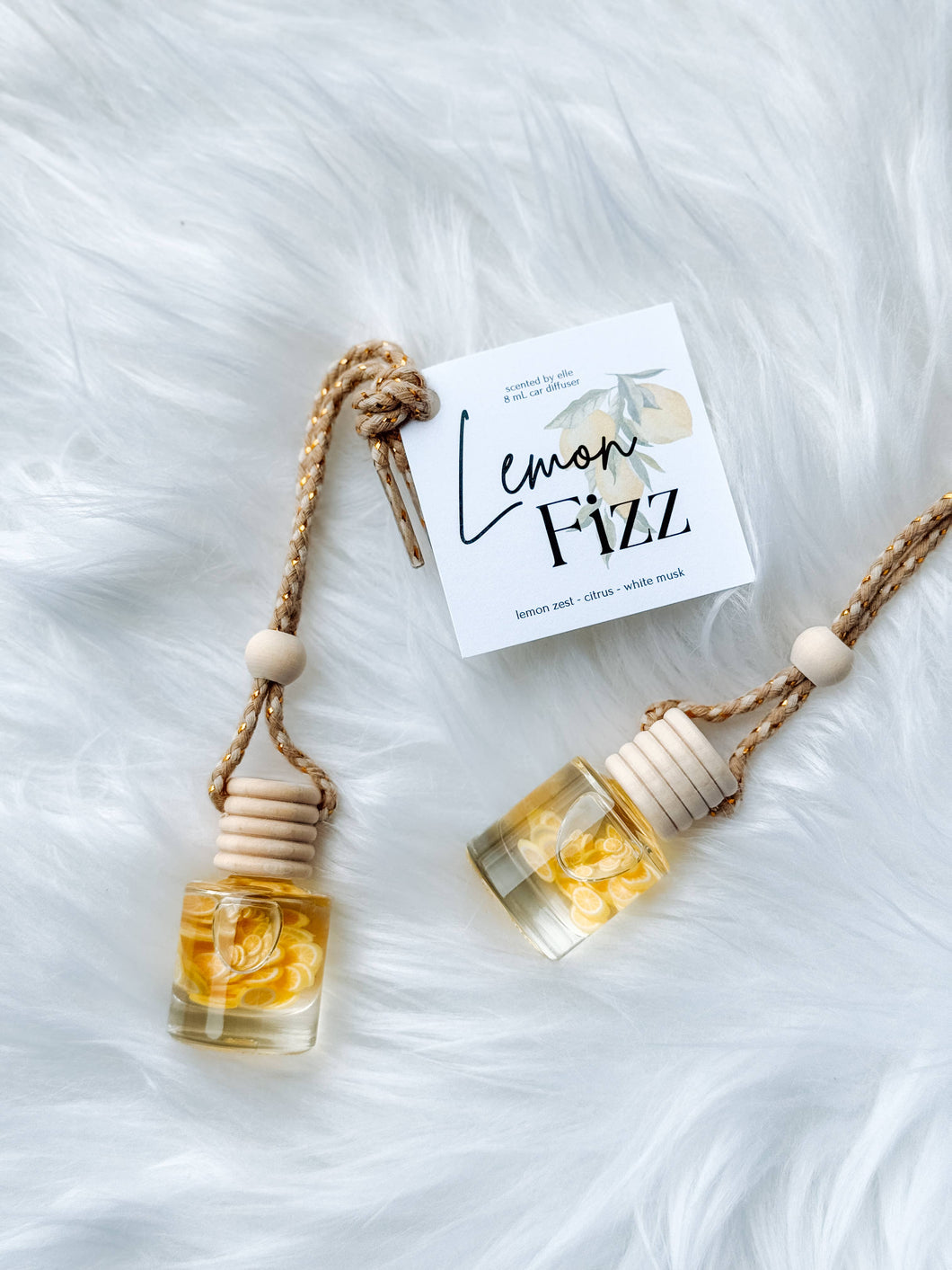 Spring Car Diffusers : Lemon Fizz