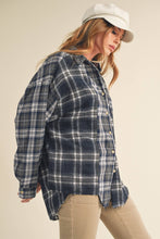 Load image into Gallery viewer, Noelle Flannel Shirt: Oat
