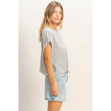 Load image into Gallery viewer, Boxy Crew Neck Top: PINK
