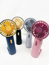 Load image into Gallery viewer, Portable Hand Fan with Pull out Stand: MIX COLOR / ONE(12)
