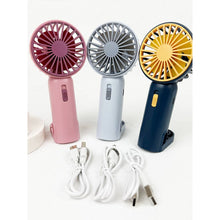 Load image into Gallery viewer, Portable Hand Fan with Pull out Stand: MIX COLOR / ONE(12)
