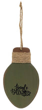 Load image into Gallery viewer, Distressed Wooden Christmas Light Ornament, 1 Ornament
