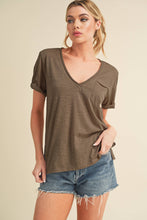 Load image into Gallery viewer, Zoie V-Neck Short Sleeve: Ivory / Contemporary
