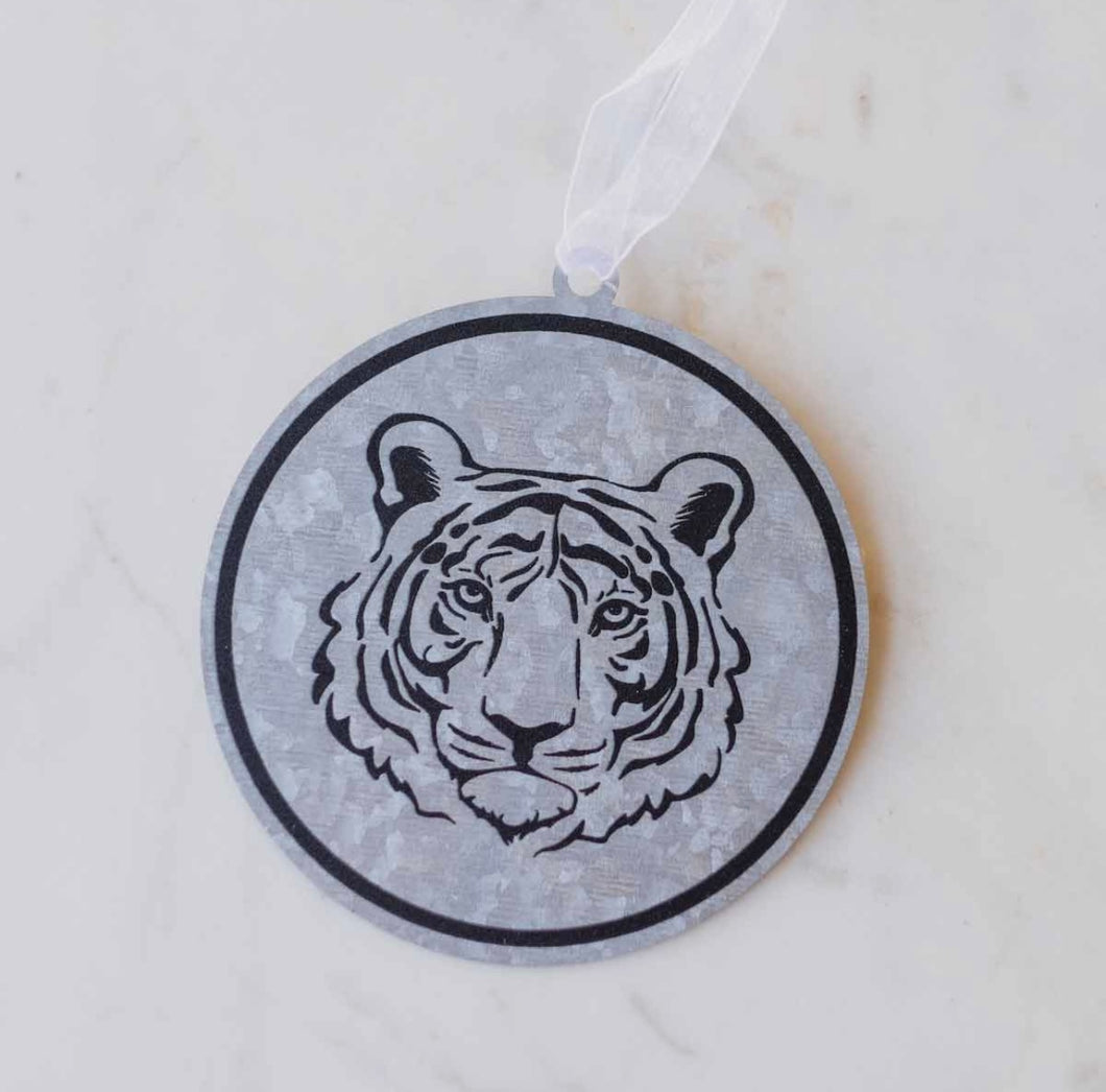 Grey Tiger Ornament