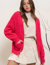 Load image into Gallery viewer, Pink Checkered Cardigan SKUBPPC
