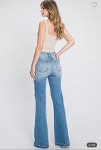 Load image into Gallery viewer, Petra Distressed Super High Rise Flare Jeans SKUPSHF
